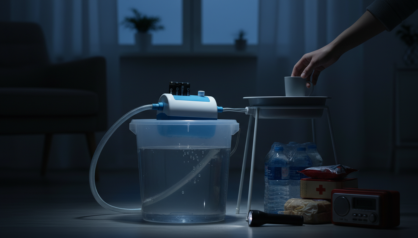 明日からできる！停電への備えファーストステップのイメージ