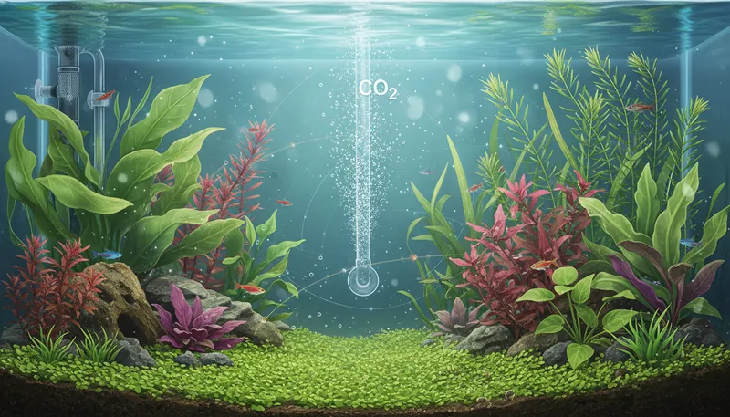 CO2だけじゃない！水草が本当に喜ぶトータルバランスの秘訣のイメージ