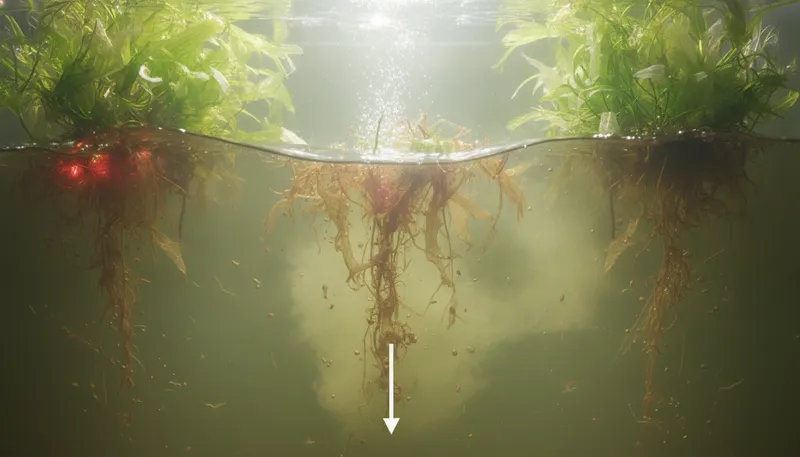 なぜ溶ける？夏場の水草が悲鳴を上げる本当の理由のイメージ