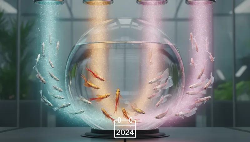 【必見】2024年最新メダカ改良品種トレンド！今、飼うべきはこの3系統のイメージ
