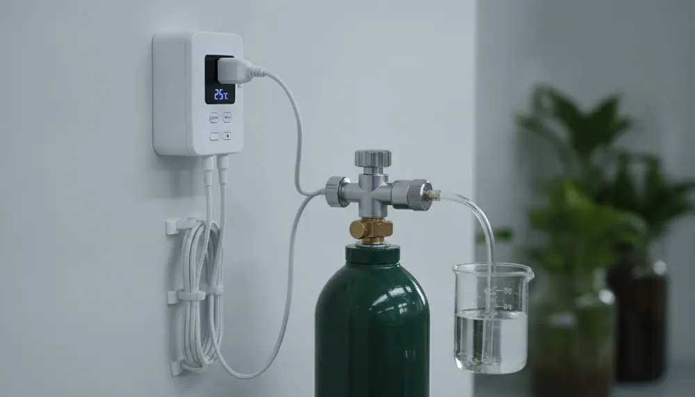 え、コンセントは1つでいいの？電磁弁 CO2 自動開閉 配線を劇的にスッキリさせる魔法