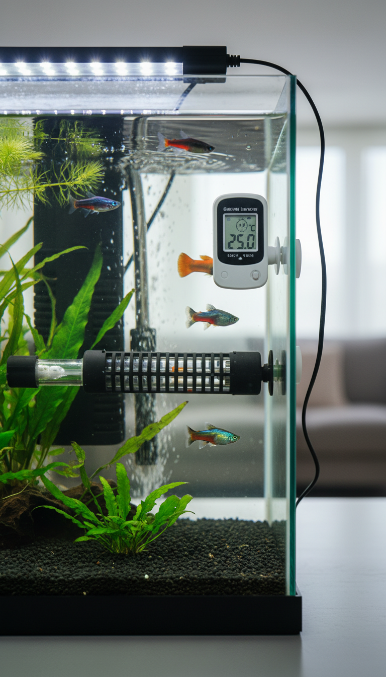 あなたの水槽は火事予備軍？水換えで煮魚を作らないためのヒーター術