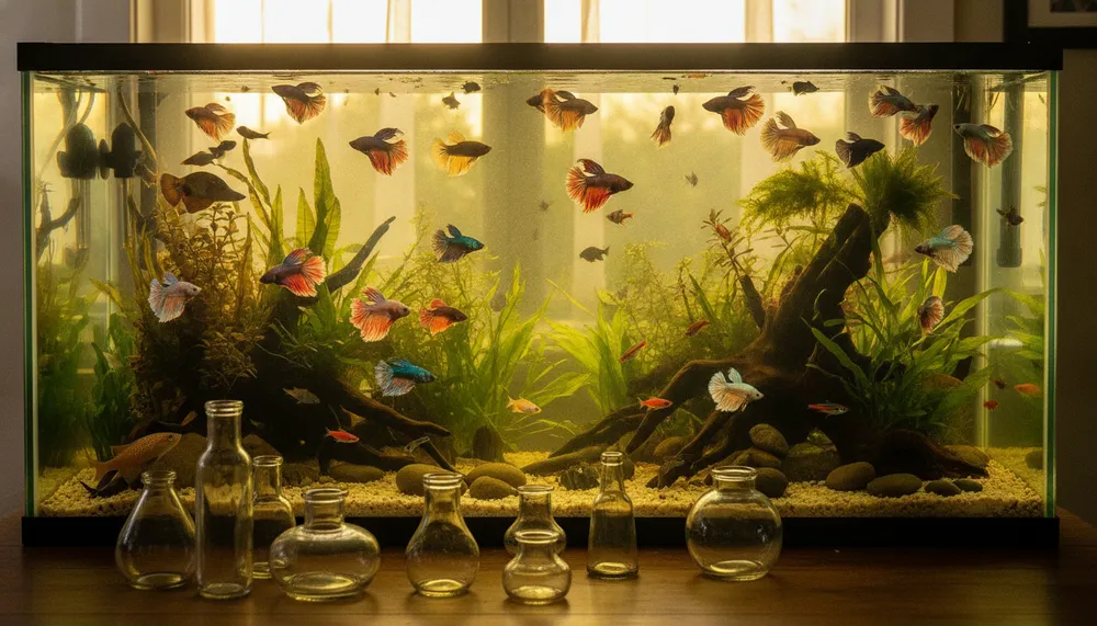 ベタのコレクション性、混泳で開花！ガラス瓶飼育からの解放宣言