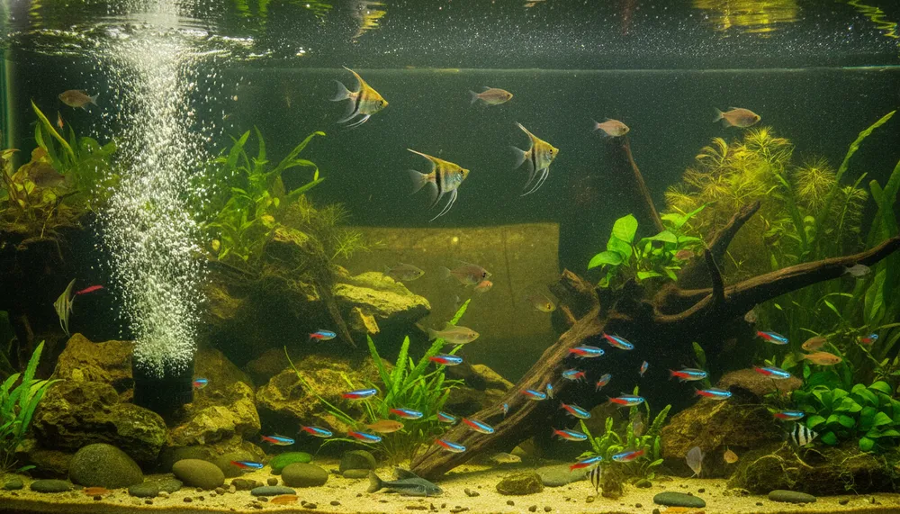 エアレーション最強なのに魚が鼻上げ？溶存酸素量のウソとホント