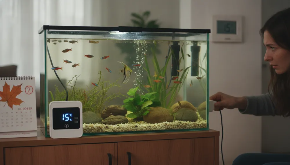 【専門家が断言】熱帯魚ヒーターの準備、秋の「最低気温15℃」が分かれ道！「まだ早い」が命取りになる理由
