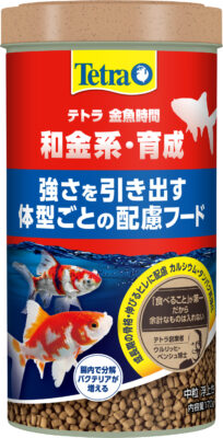 テトラ  金魚時間 和金系 育成 中粒 １７０ｇ