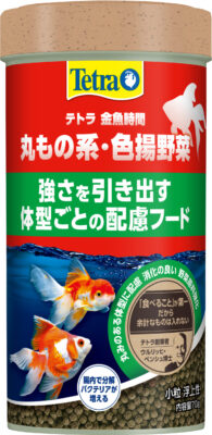 テトラ  金魚時間 丸もの系 色揚野菜 小粒 ７０ｇ/１４０ｇ