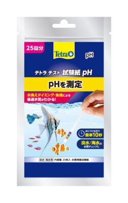 テトラテスト試験紙pH （ペーハー）(淡水・海水用）25回