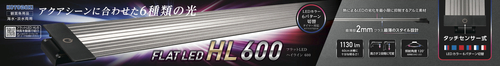 フラット LED HL 600
