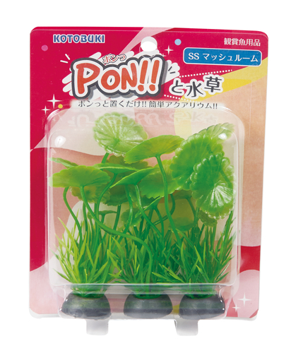 PON!!と水草 PON-SS マッシュルーム
