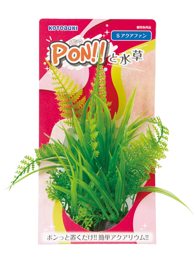 PON!!と水草 PON-S アクアファン